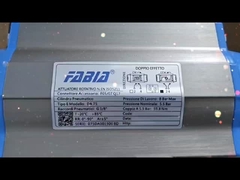 Valvola a sfera di saldatura pneumatica a tre pezzi con cuscinetto di spinta