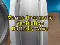 Valvola a farfalla di ventilazione pneumatica marina