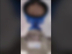 Valvola a farfalla a flangia pneumatica in acciaio inossidabile per l'industria petrolifera e del gas