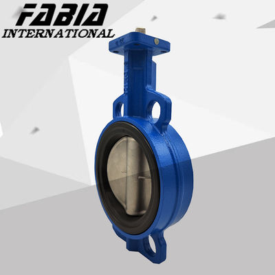 Ventilazione elettrica personalizzabile WCB Butterfly Valve Wafer Soft Seat Valve For Industrial Economy Opzione