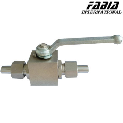 Valvole a sfera in acciaio inossidabile ad alta pressione con guarnizioni a filo a prova di perdite per le miniere, la metallurgia e il trattamento delle acque