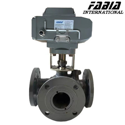Valvole a sfera ad alta pressione elettriche a tre vie