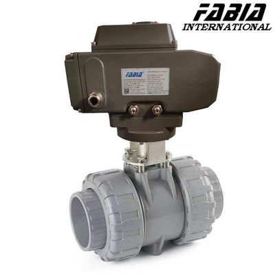 Valvola elettrica ad alta pressione a doppio comando a sigillo morbido in PVC 1000 PSI