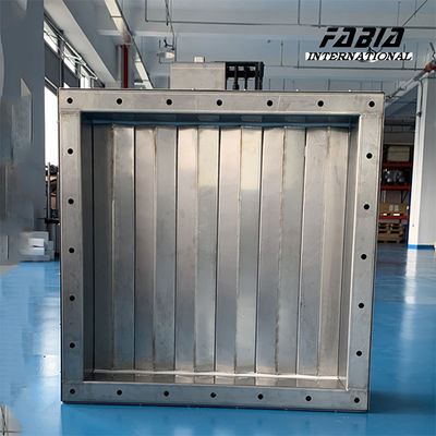 500*500 Valvola di laminazione in acciaio inossidabile Controllo preciso del flusso per sistemi di raccolta e filtrazione delle polveri