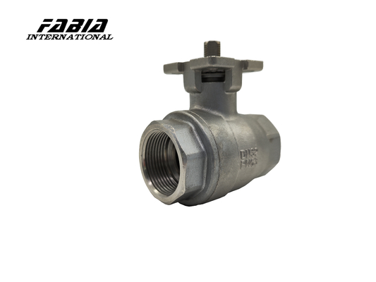 Valvola a sfera a due pezzi Valvola a sfera in acciaio inossidabile Valvola a sfera FABIA Valvole industriali
