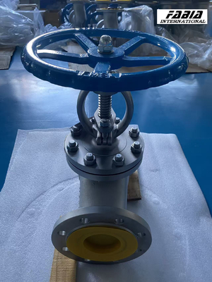 Valvola a sfera flange di alta temperatura Valvola a sfera valvola di chiusura