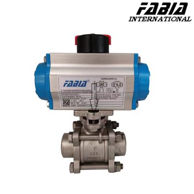 Valvole FABIA Industry Valvola a sfera a due pezzi Valvola a sfera in acciaio inossidabile